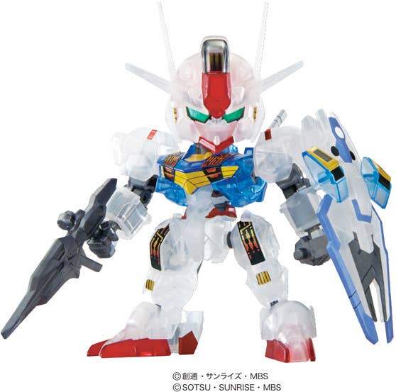 TOTE BOX GUNPLA - SDEX GUNDAM AERIAL (CLEAR COLOR VER.)