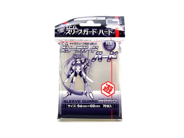 CLEAR SLEEVE T.C.G. SLEEVE GUARD HARD 70PCS